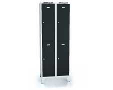  Divided cloakroom locker ALDUR 1 with feet 1920 x 700 x 500